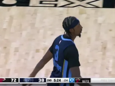 【全场回放】 灰熊vs热火 (刘沛元)