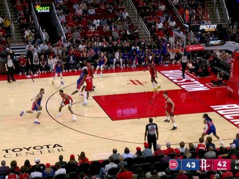 坎宁安vs火箭集锦 全面发挥拿到21+7+9率队险胜火箭队