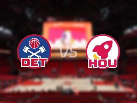 NBA活塞vs火箭战报:115-111,康宁汉姆21+7+9