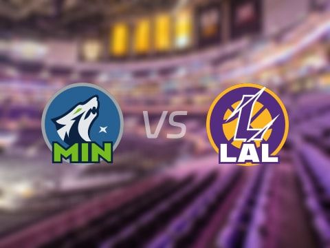 NBA常规赛:首节结束,森林狼以40-36领先湖人,爱德华兹14+2+3