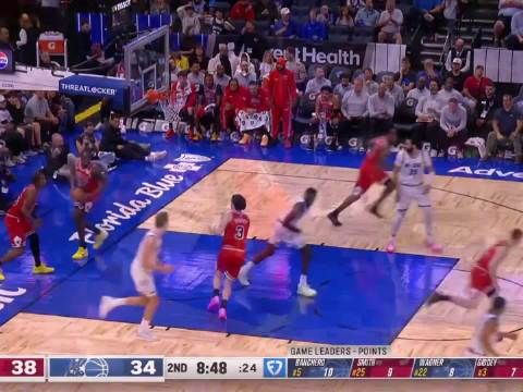 [微博全场集锦]🏀公牛7人上双力克魔术 吉迪21+8 班凯罗24+9 小瓦格纳17+7