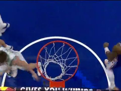 NBA常规赛:黄蜂vs76人第2节英文原声回放