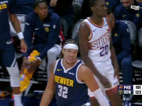 NBA常规赛:太阳vs掘金中文解说全场回放