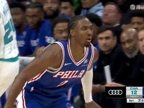 NBA常规赛:黄蜂vs76人中文解说全场回放
