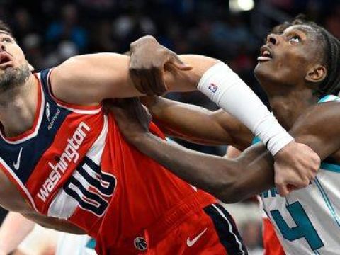 [腾讯全场集锦]🏀黄蜂4人20+轻取奇才 三球38+13+13 CJ24+6+5 萨尔21+5