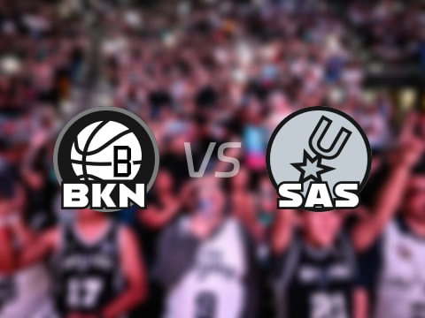 NBA常规赛:第一节完,马刺以31-24领先篮网,约翰逊11+1