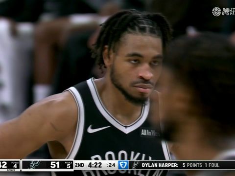 2025/26赛季NBA常规赛:篮网 VS 马刺 全场回放