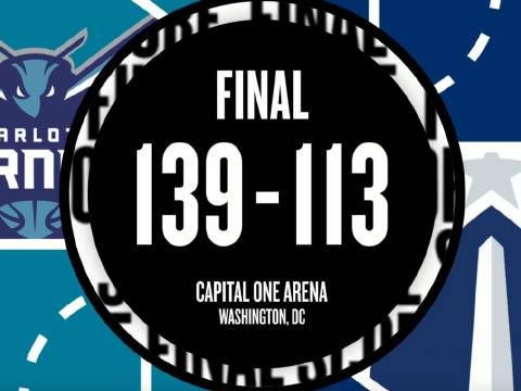 [微博全场集锦]🏀黄蜂4人20+轻取奇才 三球38+13+13 CJ24+6+5 萨尔21+5