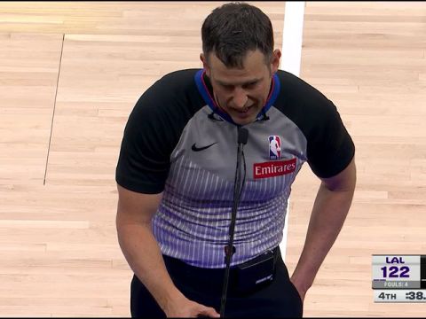 NBA常规赛:湖人vs国王英文原声全场回放