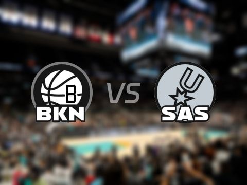 NBA常规赛:三节战罢,马刺以88-81领先篮网,文班亚马22+10+2