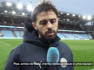 贝尔纳多·席尔瓦感叹曼城令人沮丧地输给阿斯顿维拉