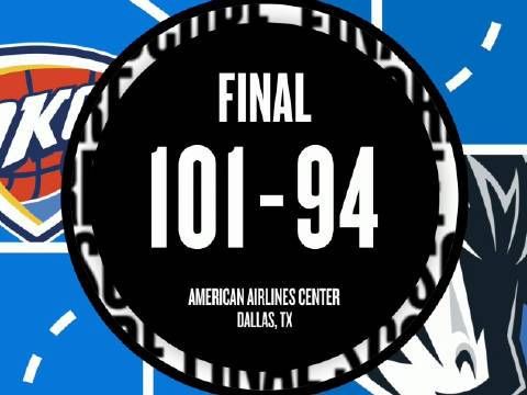 [微博全场集锦]🏀雷霆险胜独行侠开季4-0 亚历山大23分 浓眉26+11 弗拉格10中1