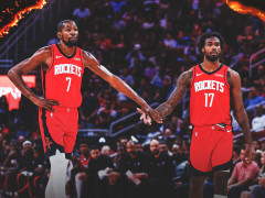 NBA常规赛战报:火箭7人上双大胜篮网 杜兰特19+6三节打卡申京21+6