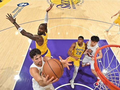 [CCTV]10月28日NBA常规赛 开拓者 - 湖人 全场录像