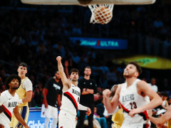 NBA常规赛录像回放完整版-开拓者vs湖人全场回放(10.28)里夫斯狂砍41分难救主