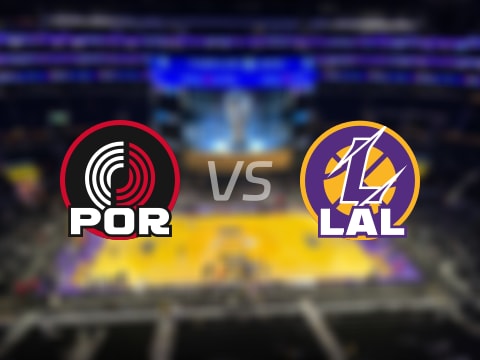 NBA常规赛开拓者vs湖人全场高清中文录像回放(2025年10月28日)