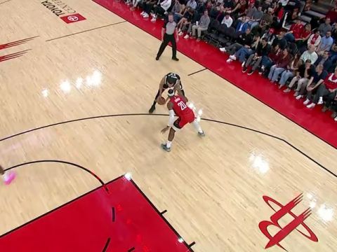 NBA常规赛:篮网vs火箭第4节中文解说回放