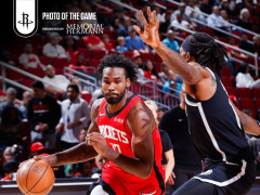 NBA常规赛录像回放完整版-篮网vs火箭全场回放(10.28)申京21+6+6率队终结连败