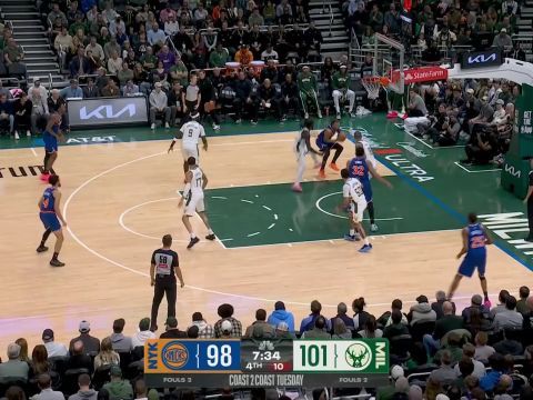 布伦森vs雄鹿集锦 拿到全队最高36分遗憾空砍