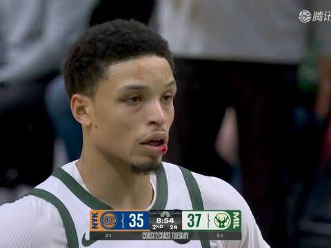 NBA常规赛:尼克斯vs雄鹿中文解说全场回放