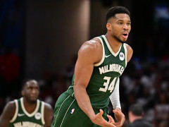 NBA历史第一人!字母哥新赛季赛季前4场比赛中砍下145分56板28助