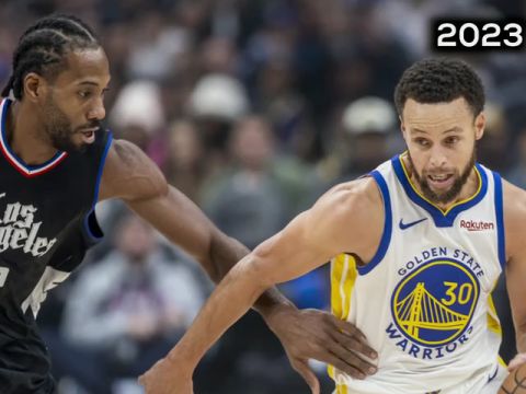 NBA常规赛:快船vs勇士第2节中文解说回放