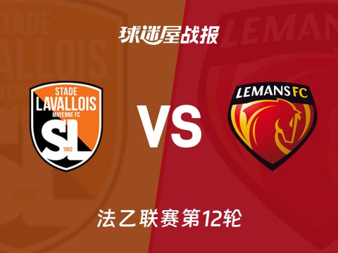 【法乙】拉瓦勒vs勒芒比赛结果:拉瓦勒(1-1)勒芒比分战报(2025年10月29日)