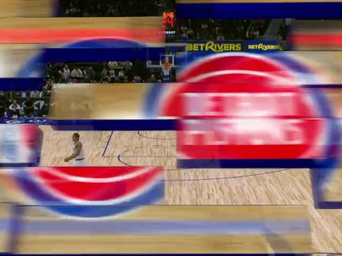 NBA常规赛:魔术vs活塞英文原声全场回放