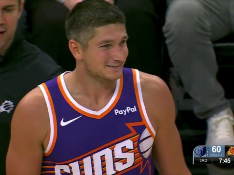 NBA常规赛：灰熊vs太阳第3节中文解说回放