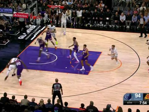 NBA常规赛：灰熊vs太阳第4节中文解说回放