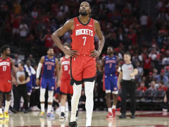 杜兰特在火箭生涯4场比赛实现得分破百！火箭队史排名第二仅次于哈登