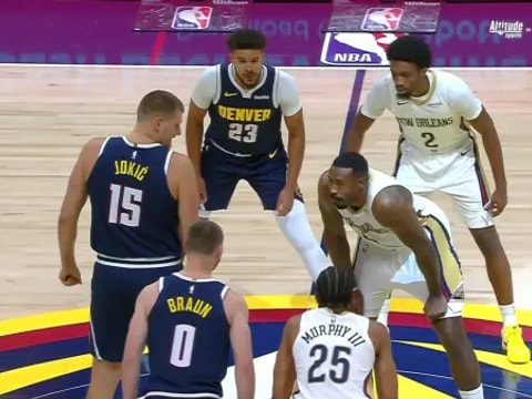 鹈鹕vs掘金回放录像【2025年10月30日】