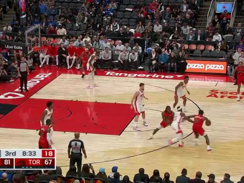 火箭vs猛龙第3节英文原声回放