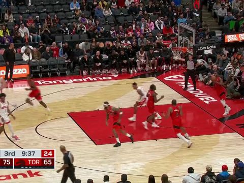 巴恩斯vs火箭集锦 状态在线拿下31+5数据全面