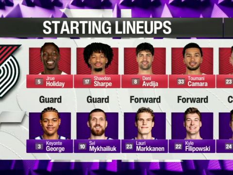 开拓者vs爵士第1节中文解说回放