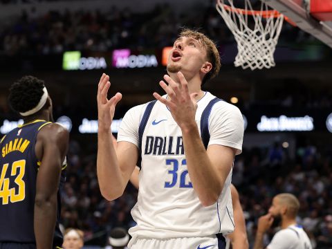 步行者vs独行侠精华回放 浓眉伤退弗拉格15+10步行者开季4连败