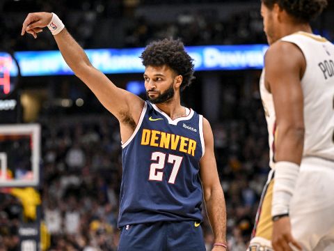 穆雷vs鹈鹕集锦 全场拿下17分6助攻第三节连中3记三分打花鹈鹕