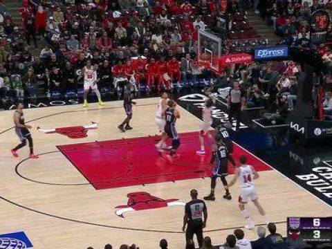 [腾讯全场集锦]🏀公牛力克国王迎4连胜 布泽利斯27分 吉迪20+8+12 拉文30分