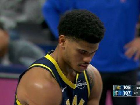 [失绝杀]刺激！步行者第2罚故意不中 内史密斯三分错失绝杀