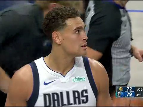 NBA常规赛：步行者vs独行侠英文原声全场回放