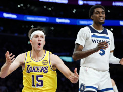 NBA常规赛湖人vs森林狼 湖人首发名单出炉!里夫斯领衔湖人残阵挑战森林狼