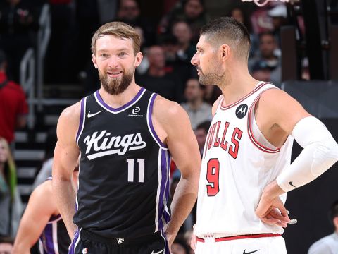 武切维奇vs国王集锦 拿下13+14+7上演直杀篮下双手暴扣