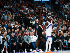 NBA回放全场录像高清:常规赛开拓者vs爵士(10月30日)杨瀚森仅获3分47秒登场时间表现低迷