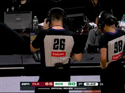 NBA常规赛:骑士vs凯尔特人英文原声全场回放