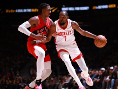 NBA回放全场录像高清:常规赛火箭vs猛龙(10月30日)杜兰特31分死神降临