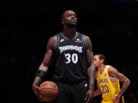 兰德尔vs湖人集锦 里突外投拿到全场最高33分贡献关键准绝杀功亏一篑