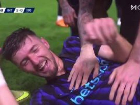 [进球视频] 优雅！苏契奇禁区起舞拉小提琴过人破门！国米2-0领先佛罗伦萨！