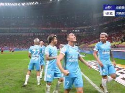 [进球视频] 蓉城下半场开场秒丢球！钟义浩破门，河南1-1蓉城