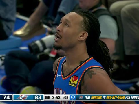 NBA常规赛:奇才vs雷霆第3节中文解说回放