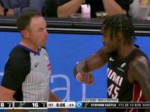 NBA常规赛:热火vs马刺英文原声全场回放